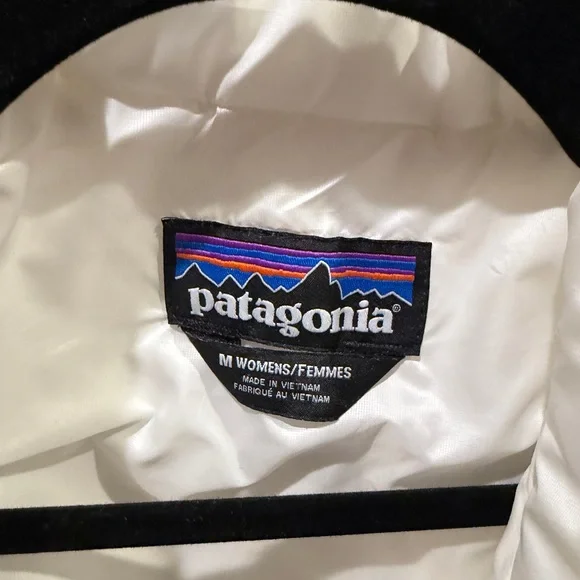 Patagonia White Quilted Vest - Picture 3 of 6